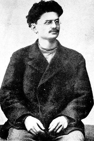 1900 r. 20-letni Trocki na zesłaniu na Syberii.
