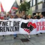 Demonstracja na granicy Austrii i Niemiec –  „Budujmy mosty, obalajmy mury i przeciwstawiajmy się rasizmowi”