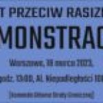 Świat przeciw rasizmowi i faszyzmowi – 18 marca demonstracja w Warszawie