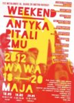 Plakat Weekend Antykapitalizmu 2012