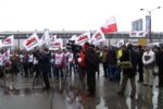 24.02.12 Wcześniejszy protest pracowników Fiata.
