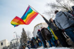 27.01.13 Sejm. Protest przeciw homofobii.