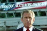 01.05.03 George W. Bush błędnie ogłasza zwycięstwo USA w Iraku.