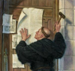 Luter i jego tezy