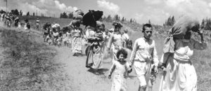 Rok 1948 – wypędzeni Palestyńczycy.