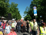 05.05.18 Demonstracja solidarności z protestującymi rusza spod Sejmu.