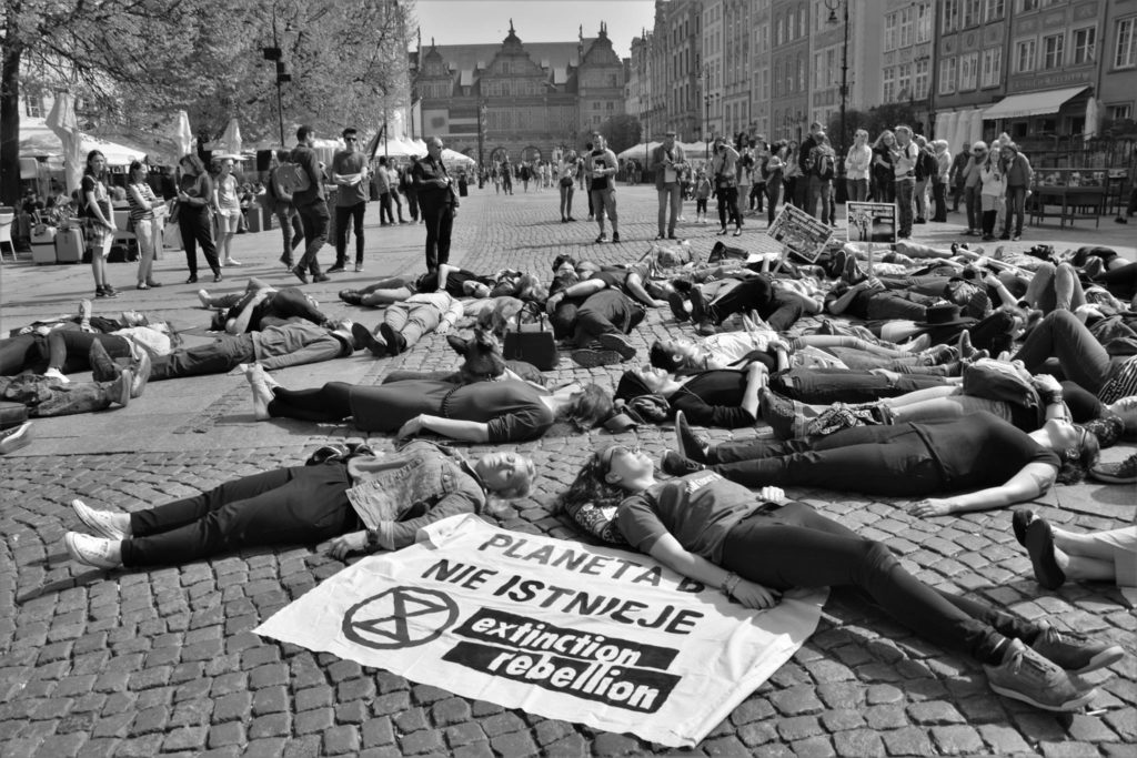 27.04.19 Gdańsk. Protest XR Polska.
