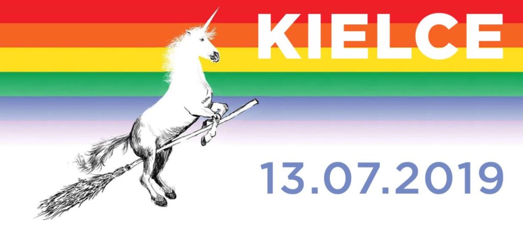 I Marsz Równości w Kielcach.  