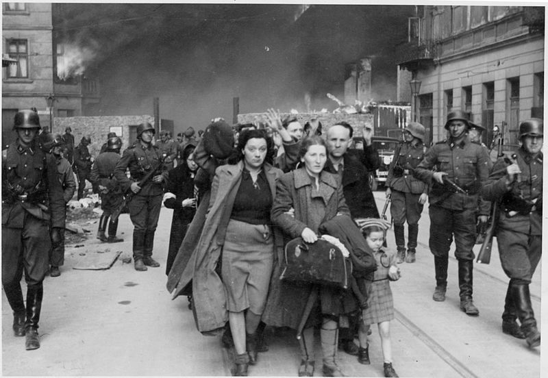 Maj 1943 r. Powstanie w getcie warszawskim.