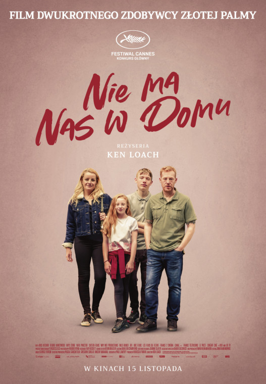 Plakat filmu "Nie ma nas w domu".
