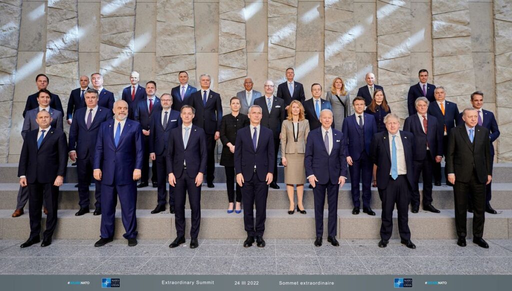 24.03.22 Bruksela. Szczyt szefów państw i rządów NATO.