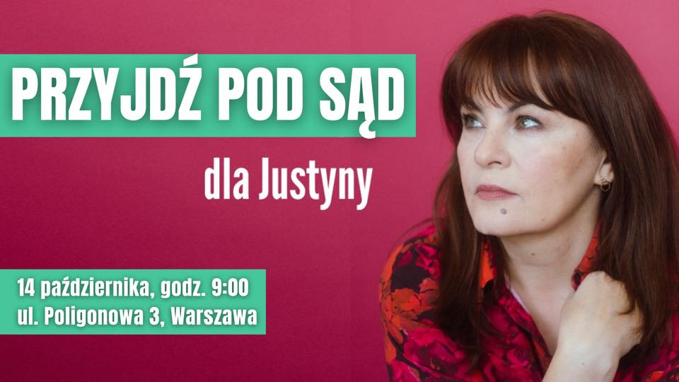 Justyna Wydrzyńska z Aborcyjnego Dream Teamu.