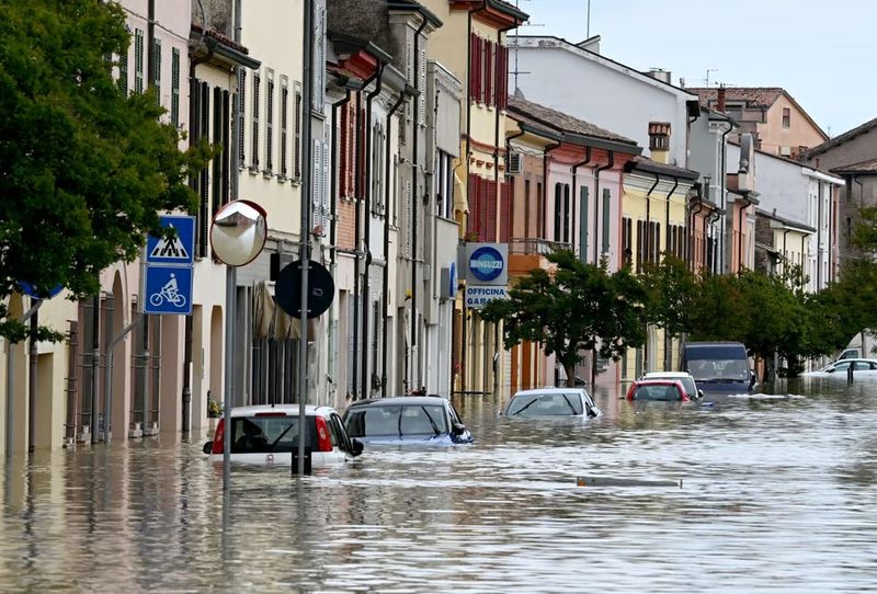 Powódź we włoskim regionie Emilia-Romania.