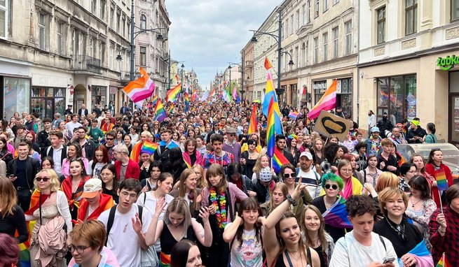 13.05.23. Marsz Równości w Łodzi.