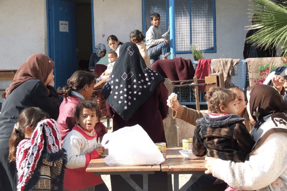 Szkoła UNRWA w Rafah, Strefa Gazy