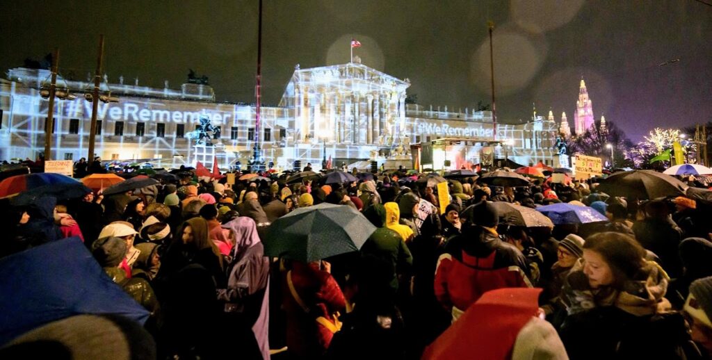 26 stycznia w Wiedniu odbył się antynazistowski protest, w którym wzięło udział blisko 100 000 osób!