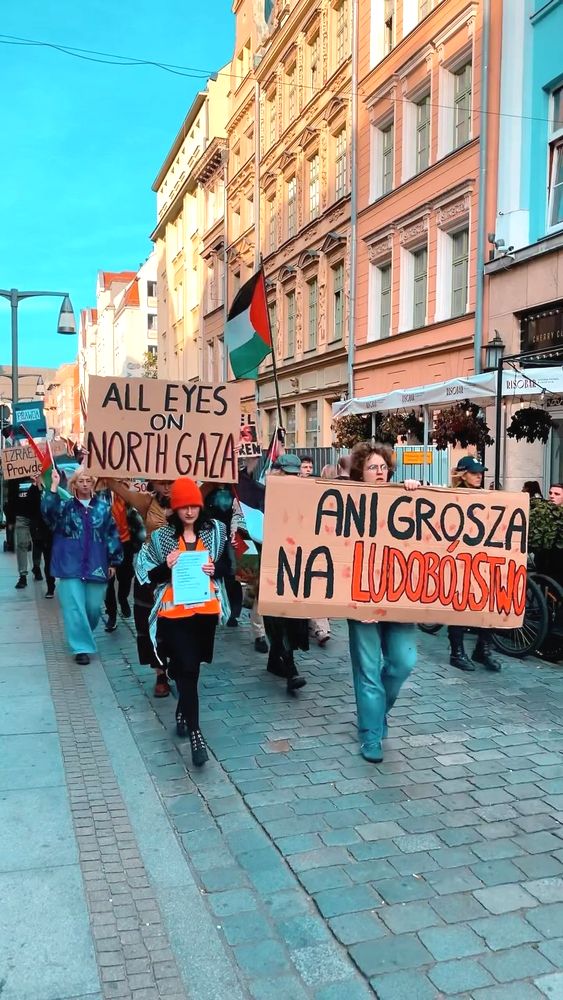 19.10.24. Solidarnie z Palestyną we Wrocławiu.