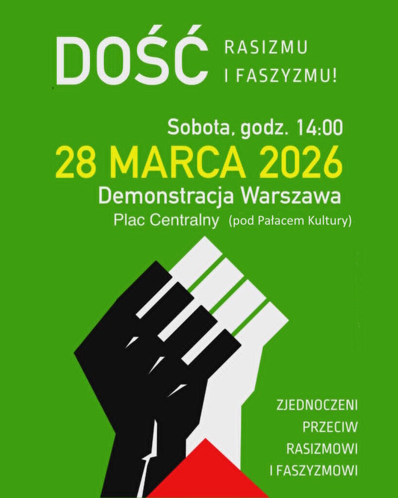 Reklama demonstracji.