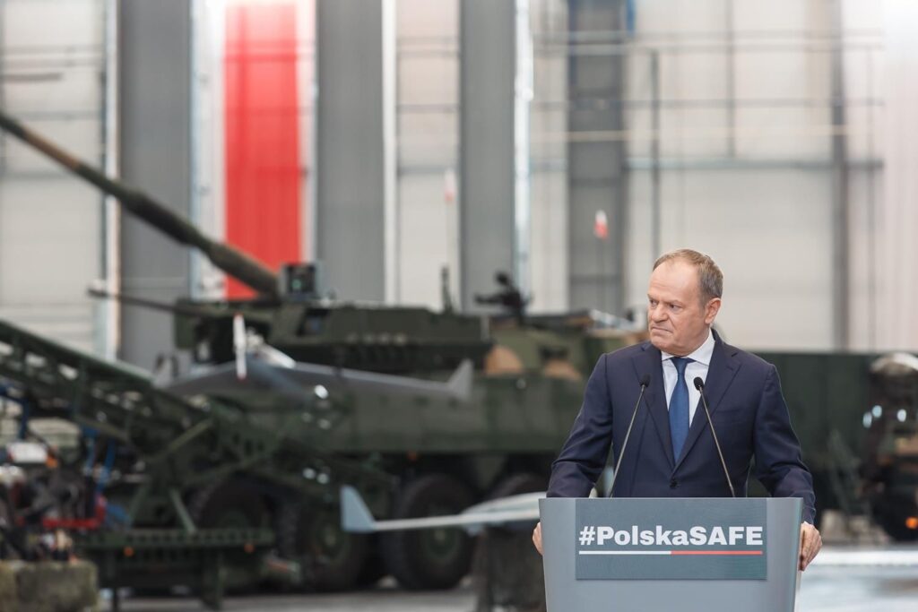 27.02.26 Kobyłka koło Warszawy. Tusk w firmie zbrojeniowej PIT-RADWAR...