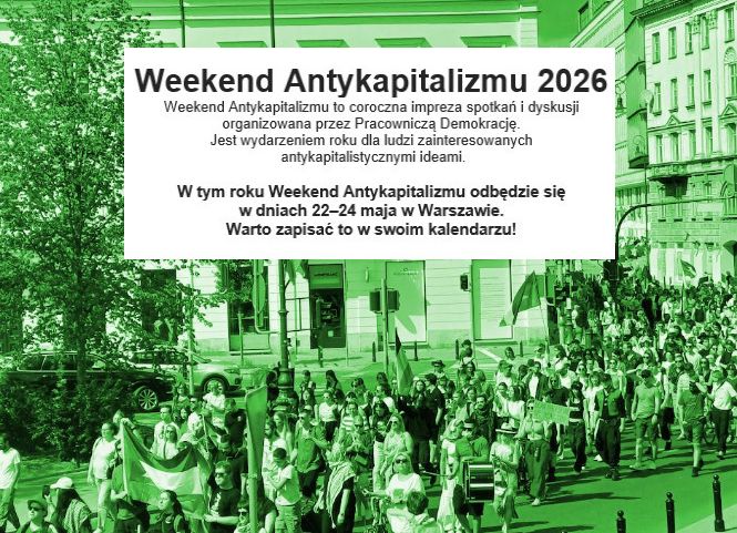 Reklama Weekendu Antykapitalizmu