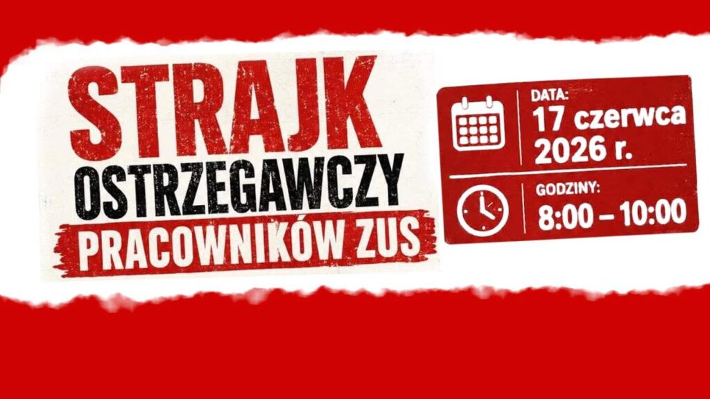 strajk ostrzegawczy - grafika